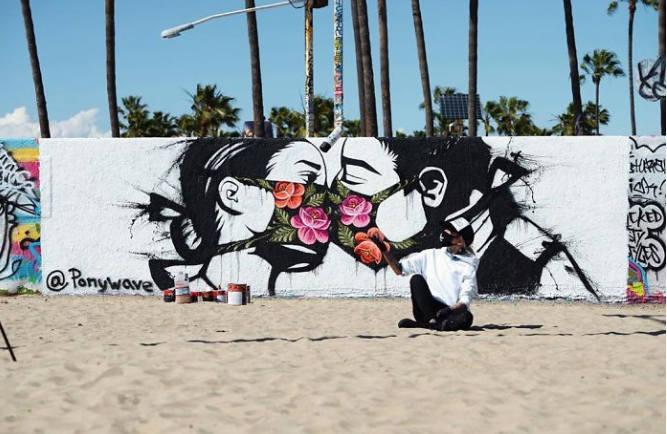 Los Angeles, USA. Artist: Ponywave Los Angeles, USA. Artist: Ponywave